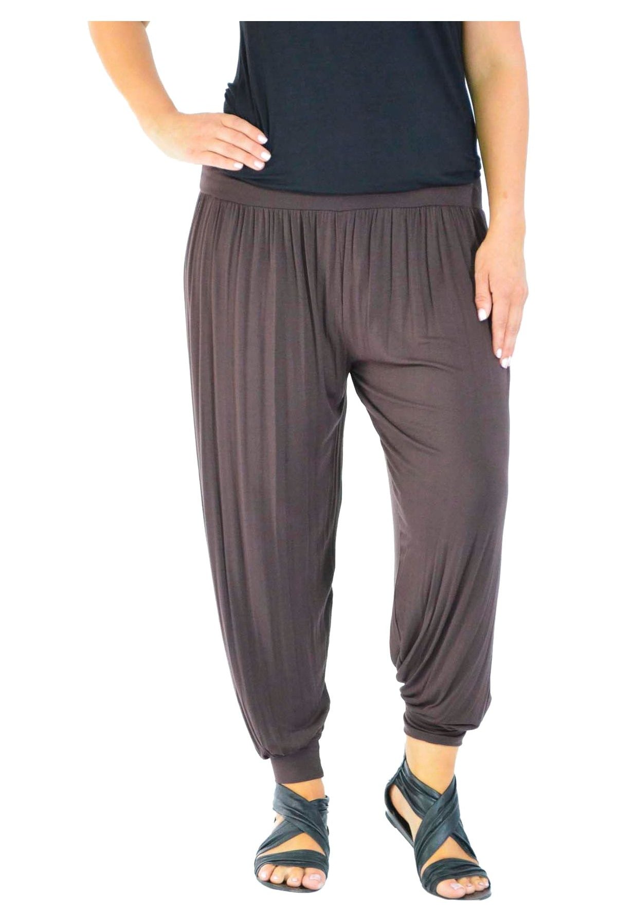 Plus Size Harem Trousers Full Length Trousers WearAll