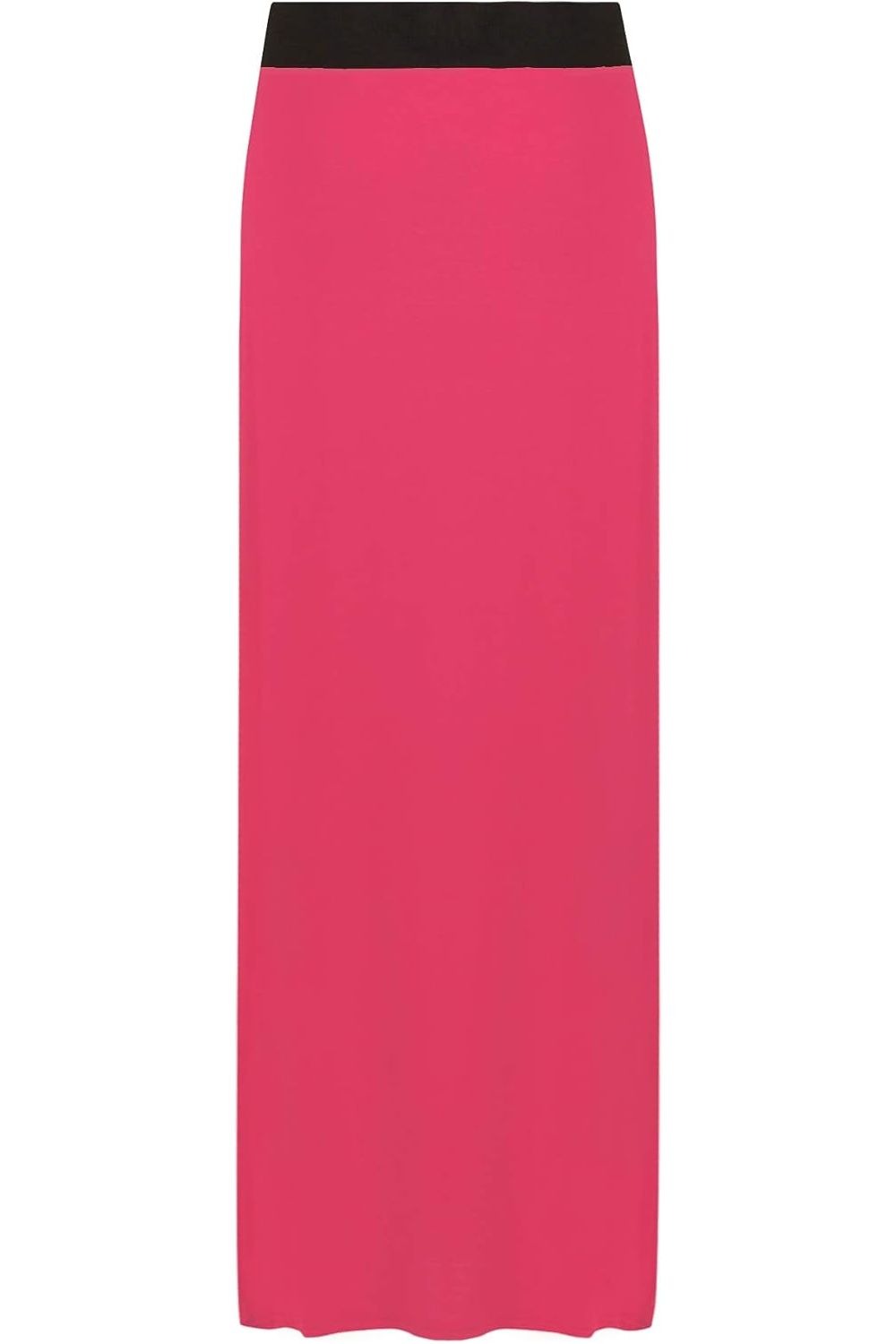 Elasticated Waist Long Maxi Skirt – Plus Size Pencil Style Skirt WearAll