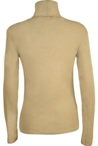 Ribbed Stretch Polo Neck Top Tops WearAll