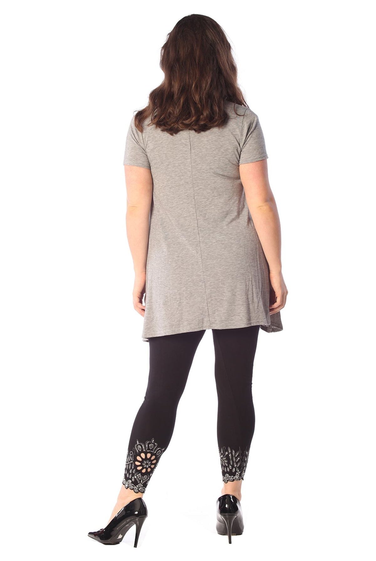 Butterfly Hanky Hem Short Sleeve Top Apparel & Accessories WearAll