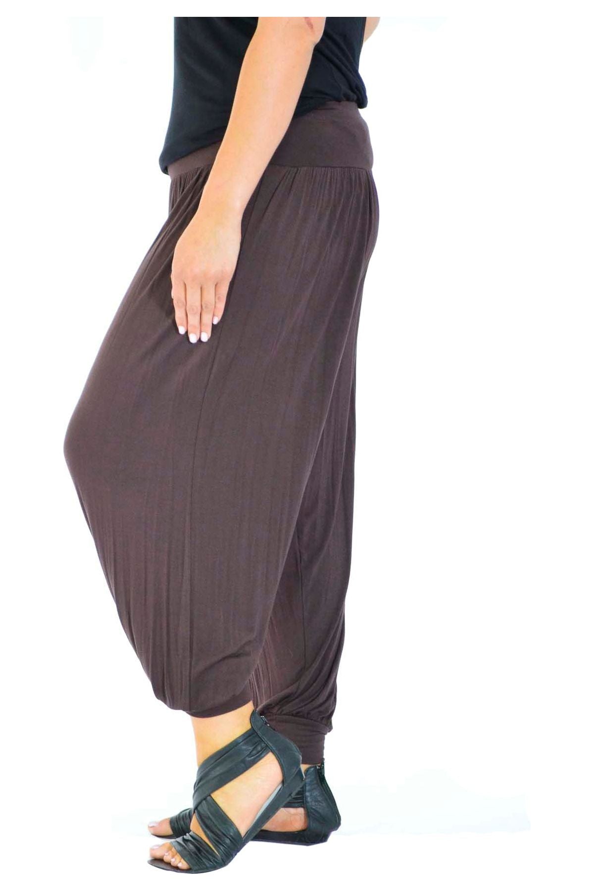 Plus Size Harem Trousers Full Length Trousers WearAll