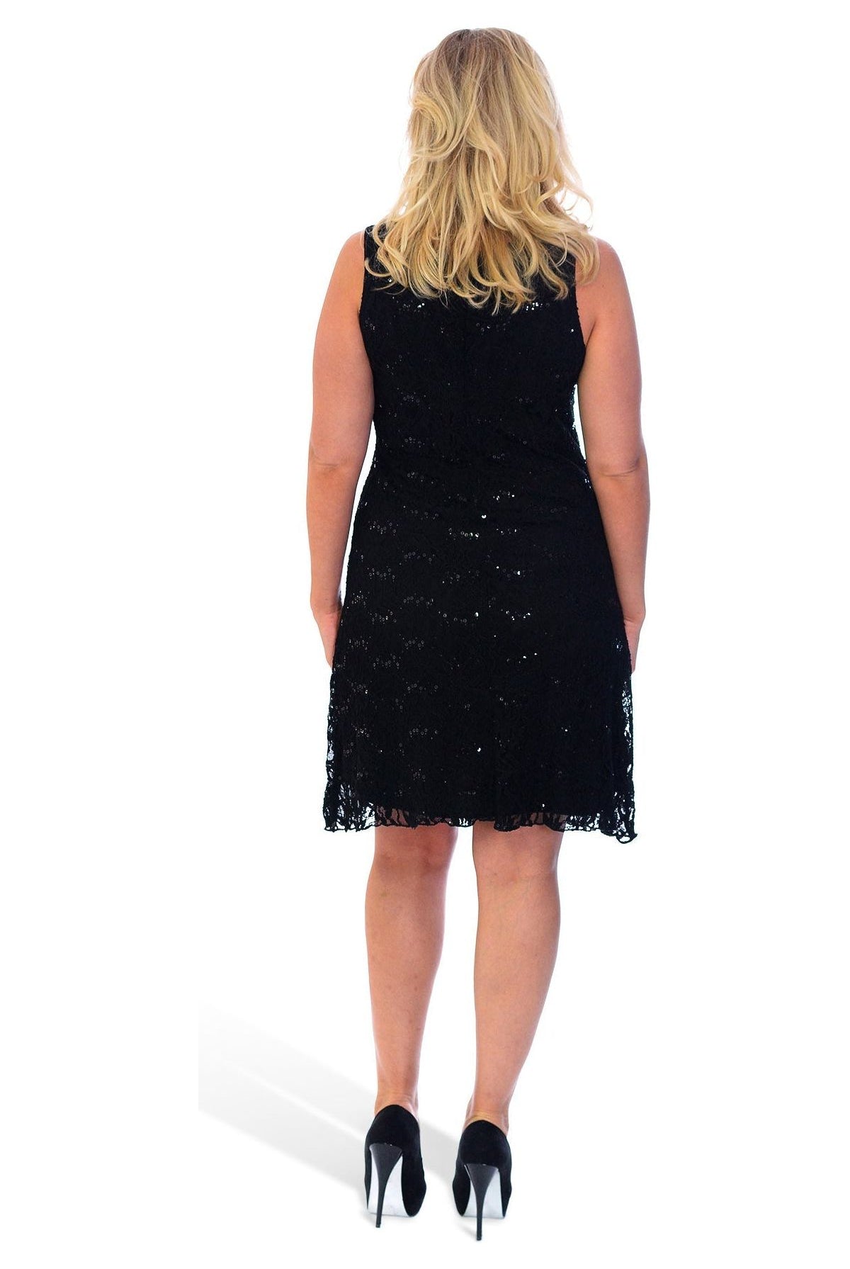 Flapper Lace Dress Dress WearAll