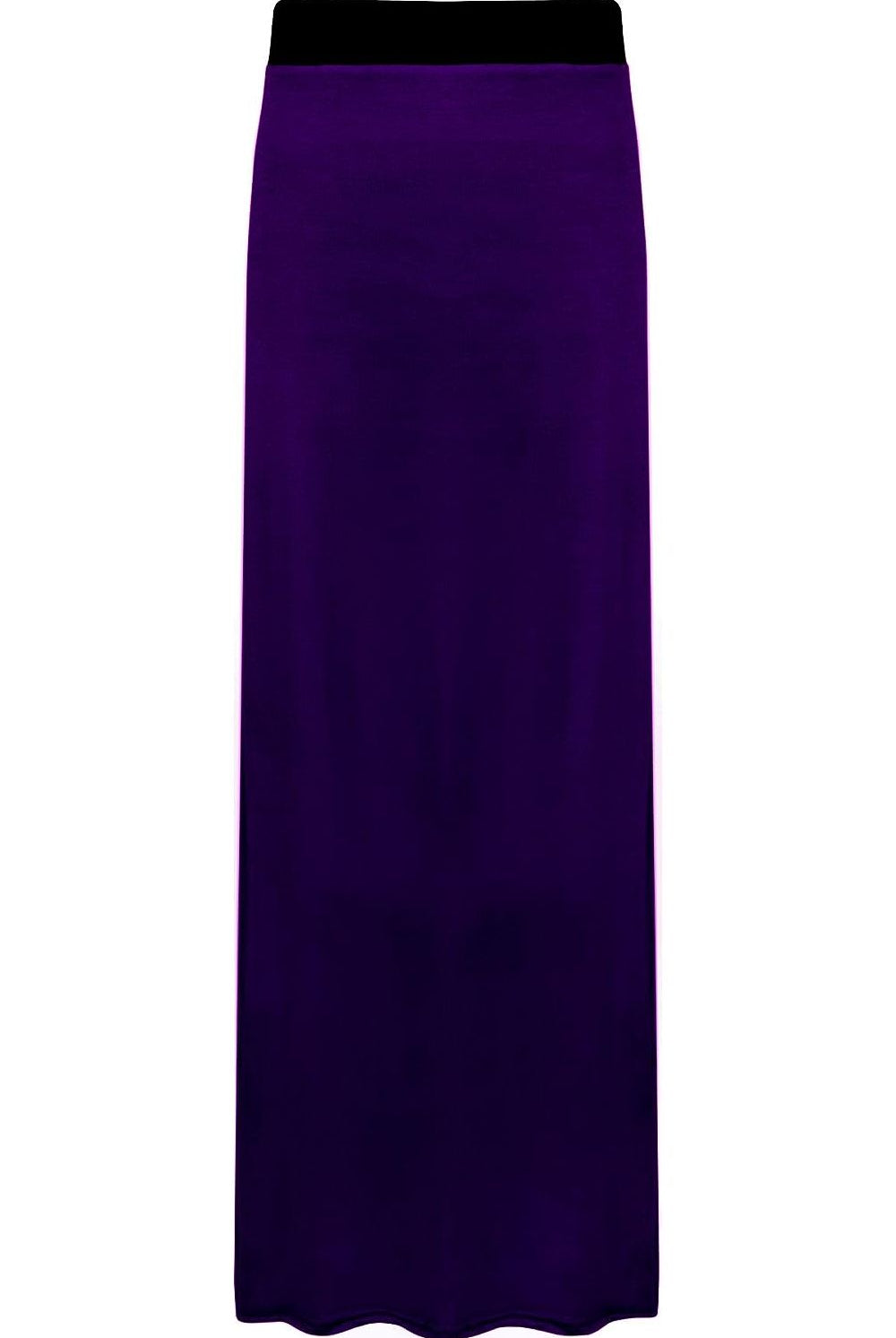 Plus Size Pencil Long Maxi Skirt Elasticated Waist
