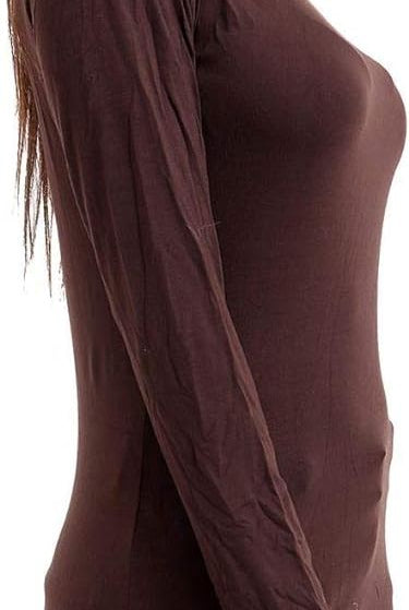 Turtle Neck Long Sleeve Top Tops WearAll