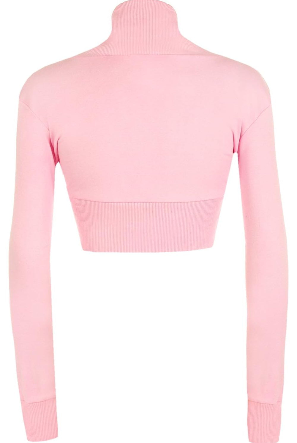 Long Sleeve Ribbed Bolero Shrug Tops WearAll