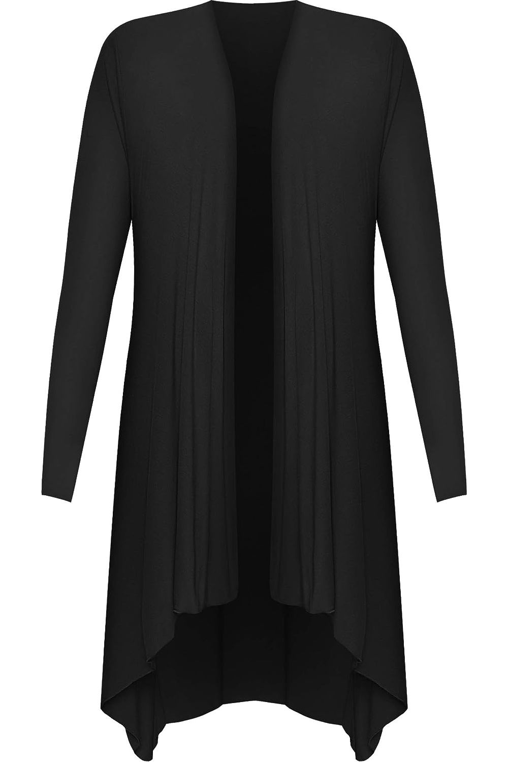 Open Front Hanky Hem Longsleeve Cardigan cardigan WearAll