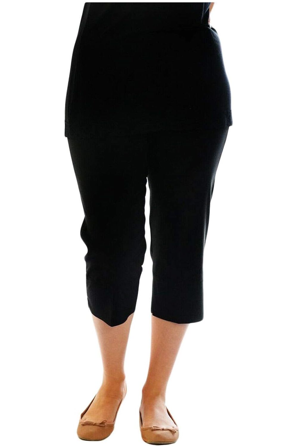 Ladies 3/4 Elasticated Trouser Shorts Trousers WearAll