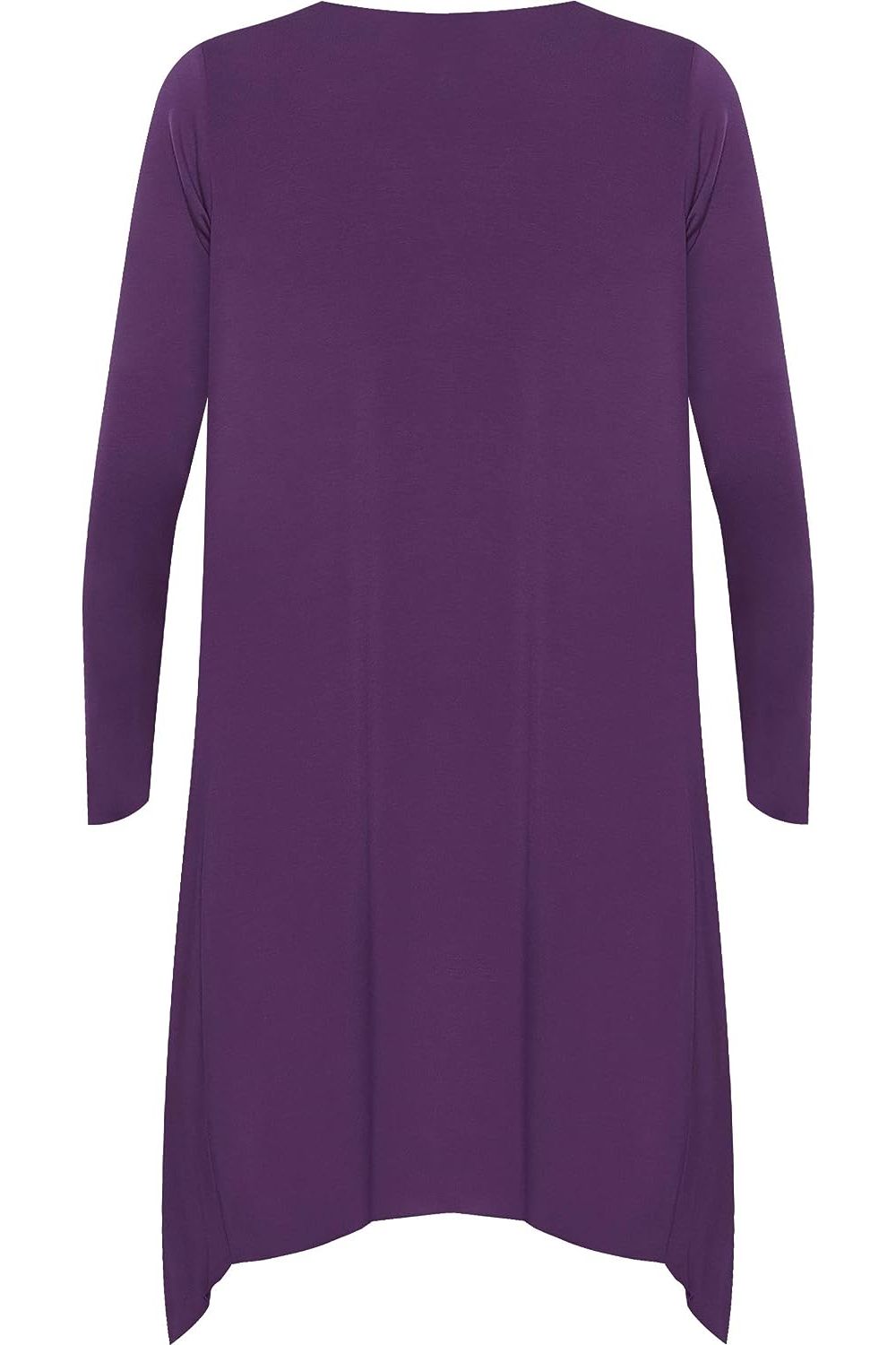 Open Front Hanky Hem Longsleeve Cardigan cardigan WearAll