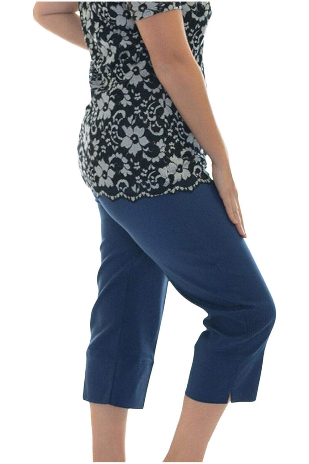 Ladies 3/4 Elasticated Trouser Shorts Trousers WearAll