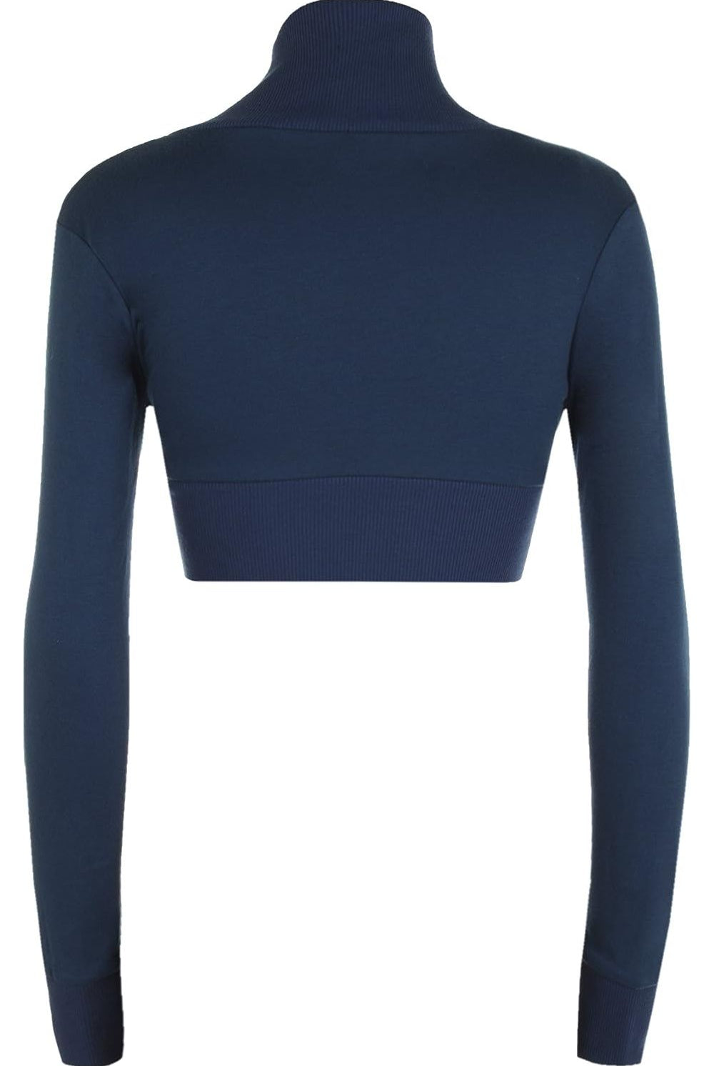 Long Sleeve Ribbed Bolero Shrug Tops WearAll