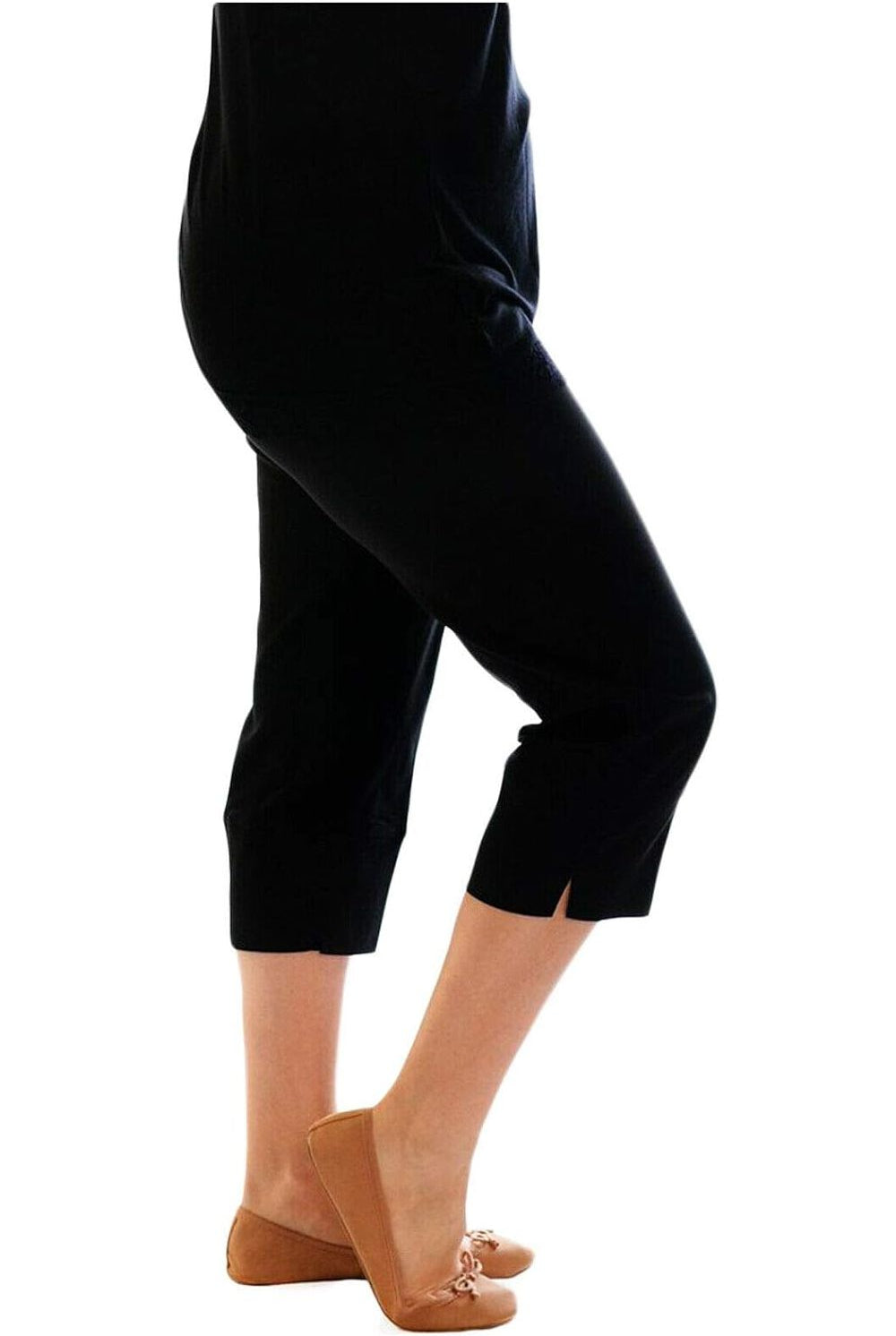 Ladies 3/4 Elasticated Trouser Shorts Trousers WearAll