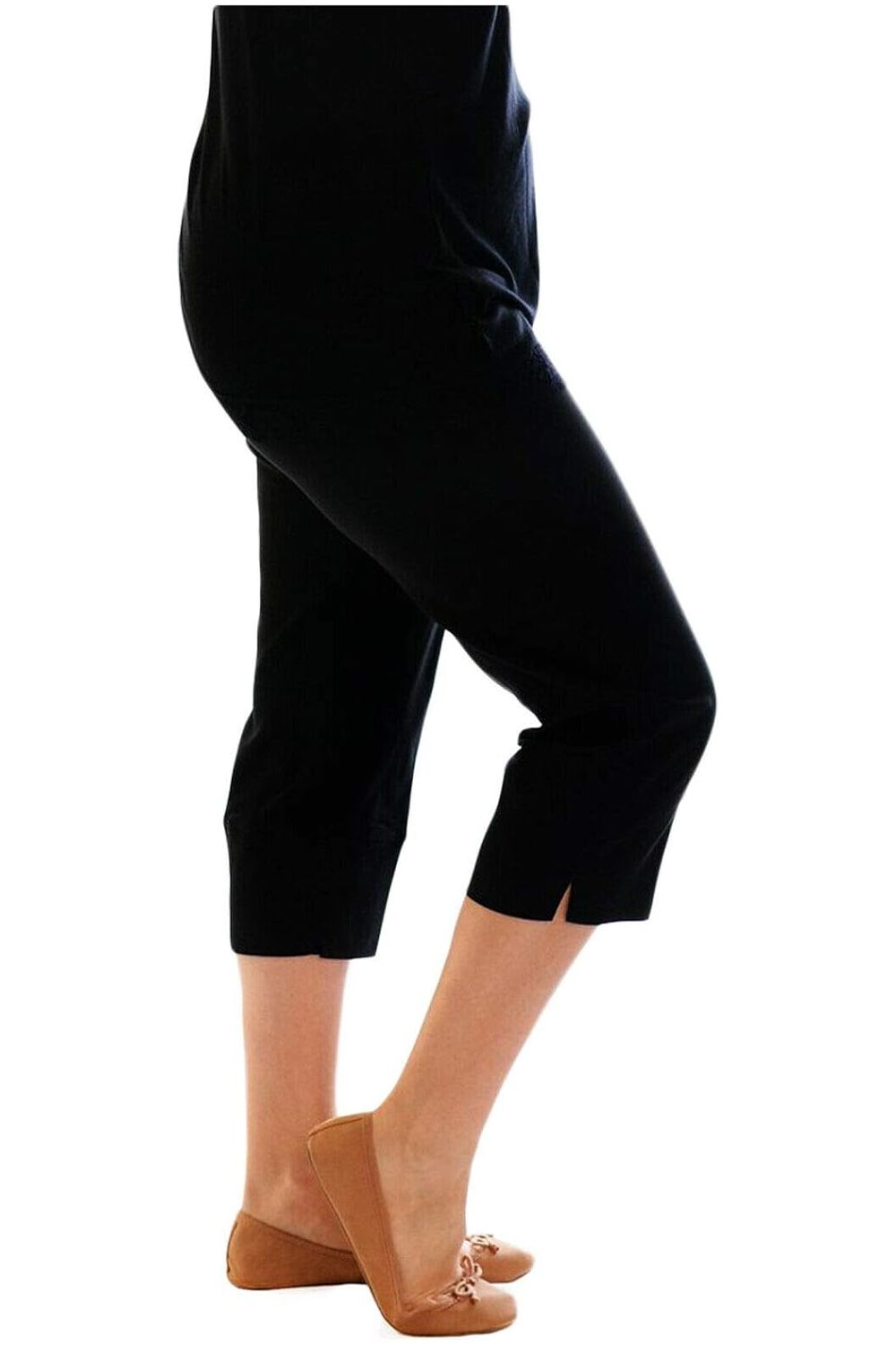 Ladies 3/4 Elasticated Trouser Shorts Trousers WearAll