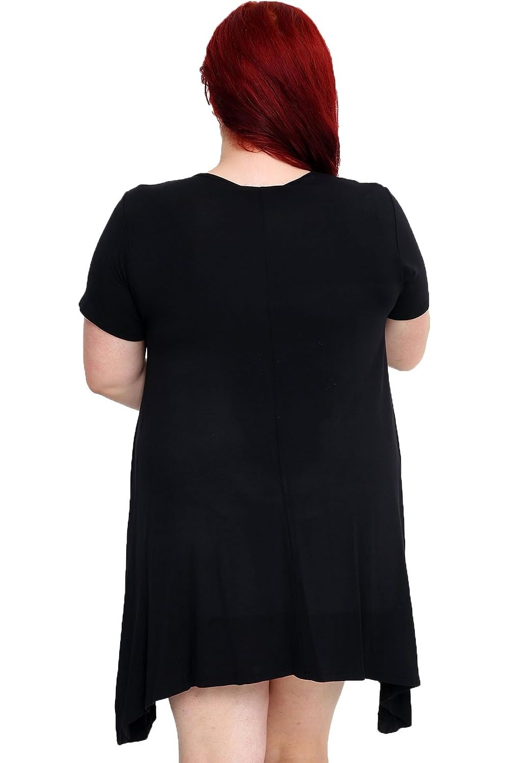 Skull Stud Hanky Hem Short Sleeve Top Apparel & Accessories WearAll