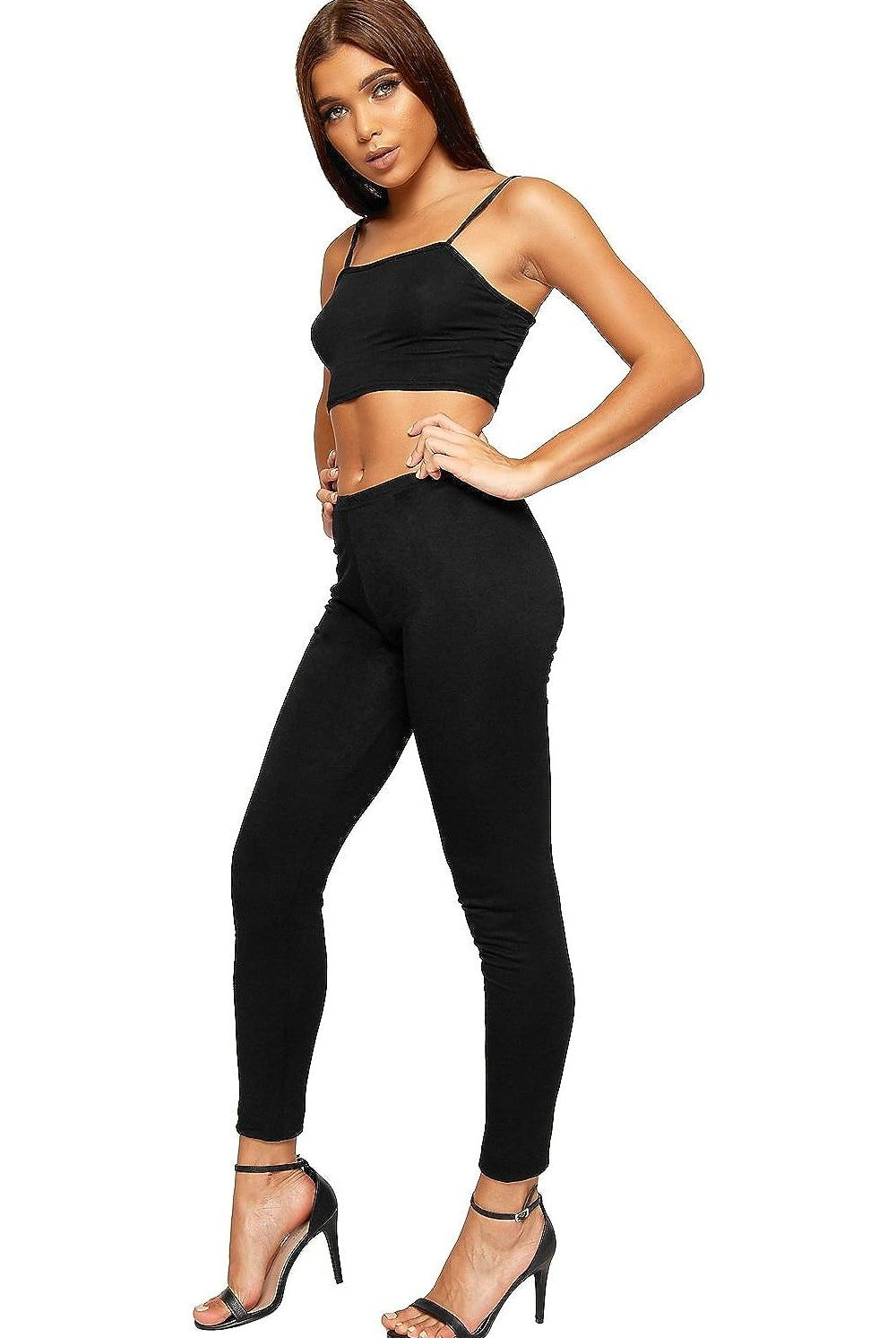 Plain Long Leggings Leggings WearAll