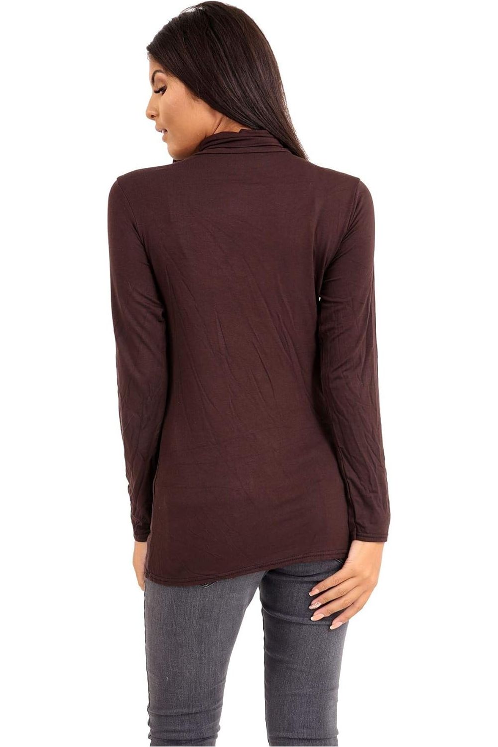Plus Size Turtle Neck Long Sleeve Top Tops WearAll