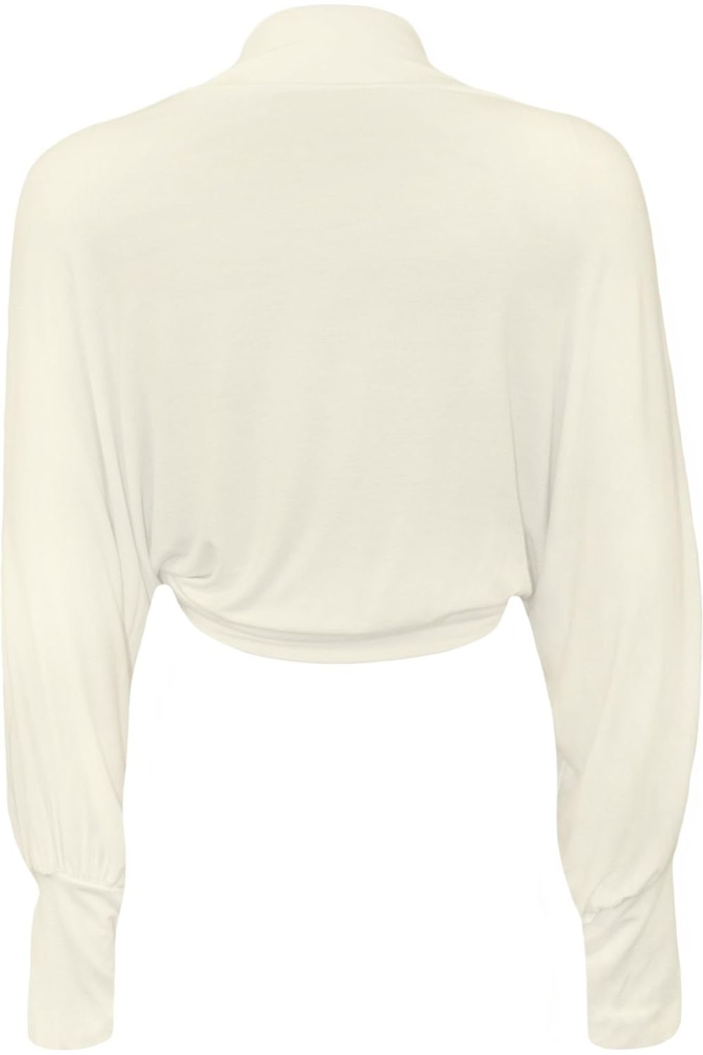 Plus Size Long Sleeve Batwing Shrug Tops WearAll