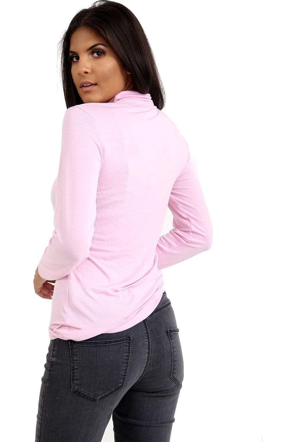 Plus Size Turtle Neck Long Sleeve Top Tops WearAll