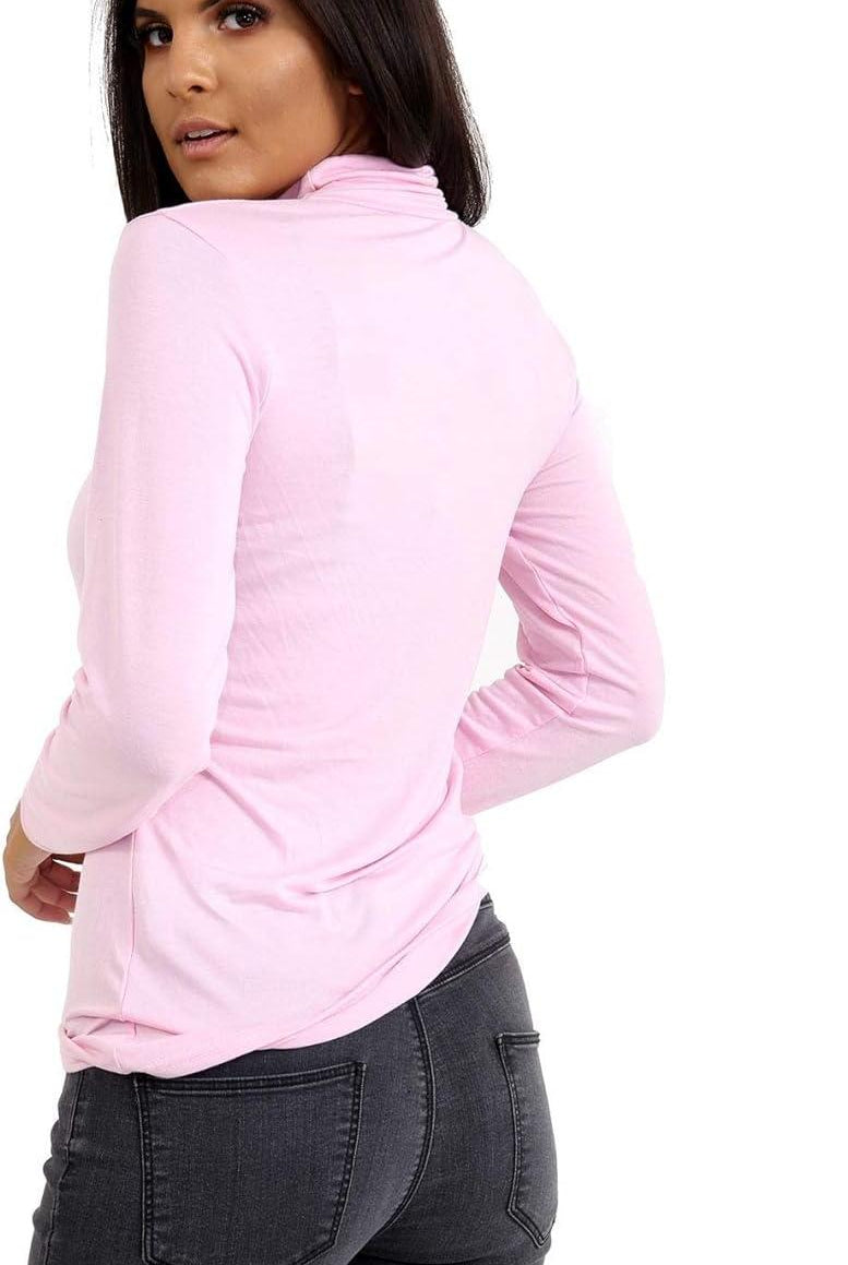 Turtle Neck Long Sleeve Top Tops WearAll