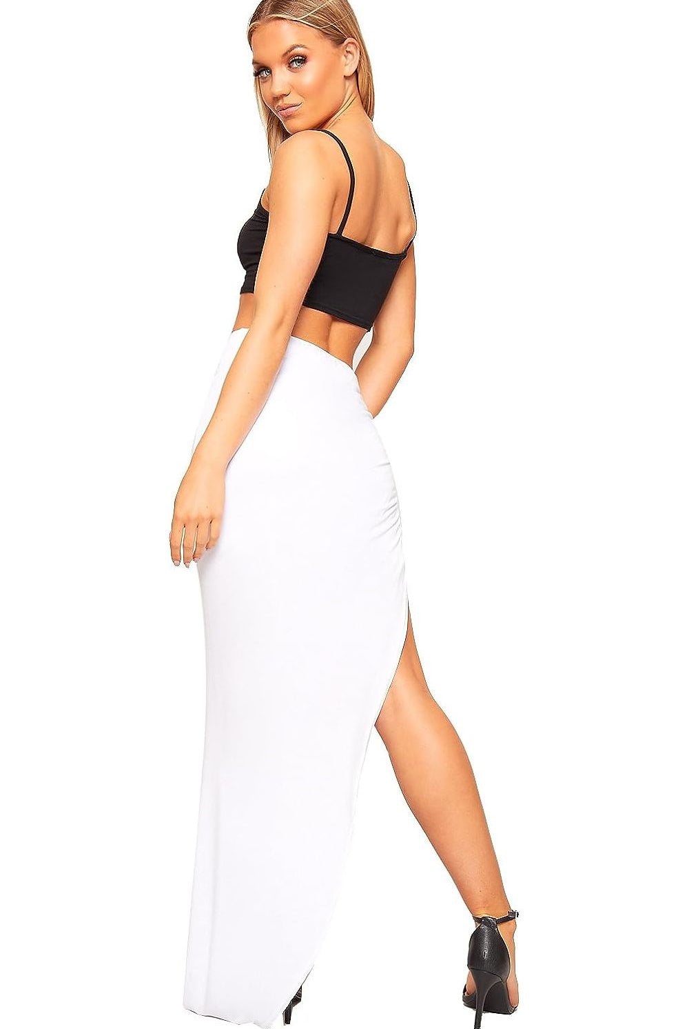 Side Split Slit Maxi Skirt Apparel & Accessories WearAll