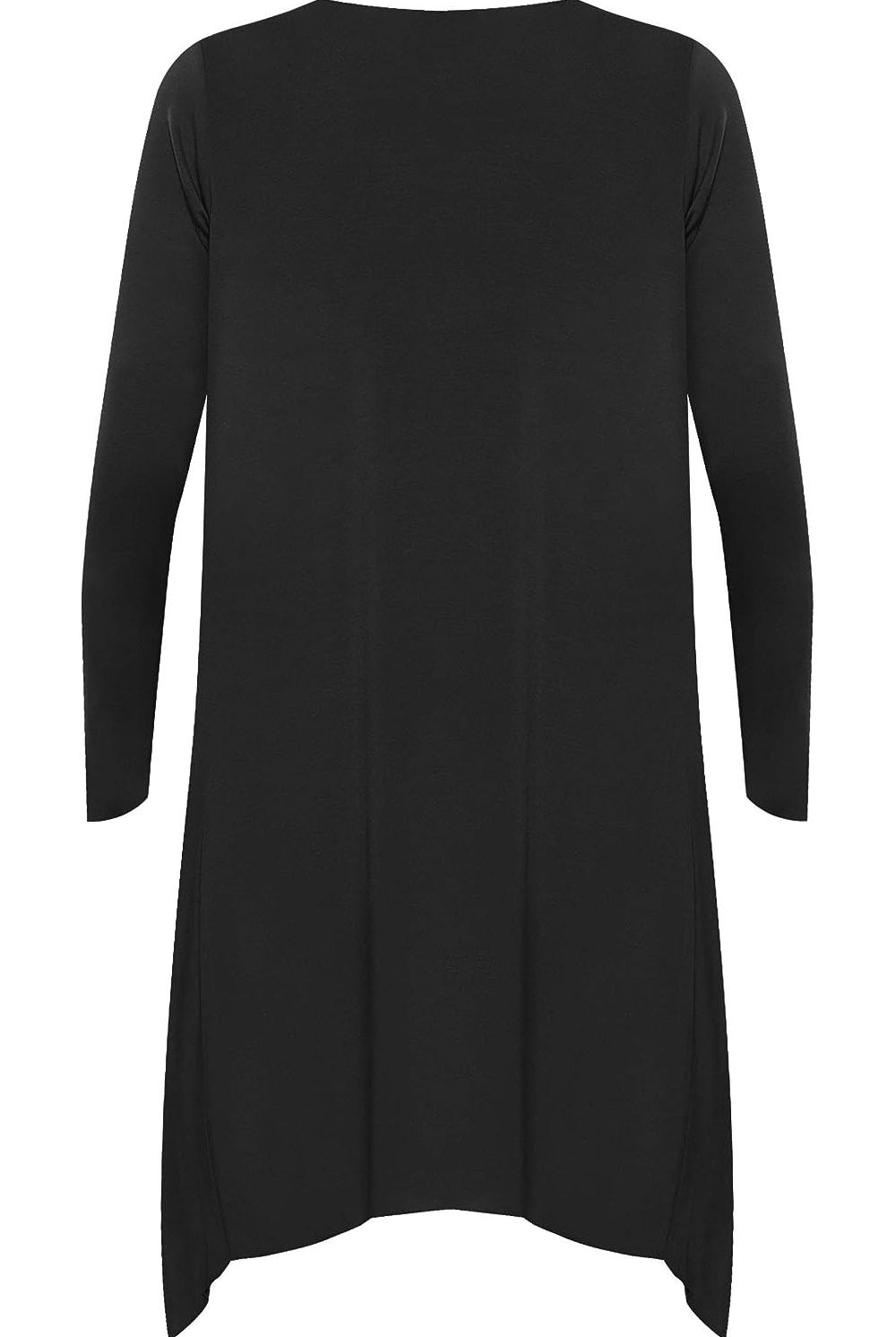 Open Front Hanky Hem Longsleeve Cardigan cardigan WearAll