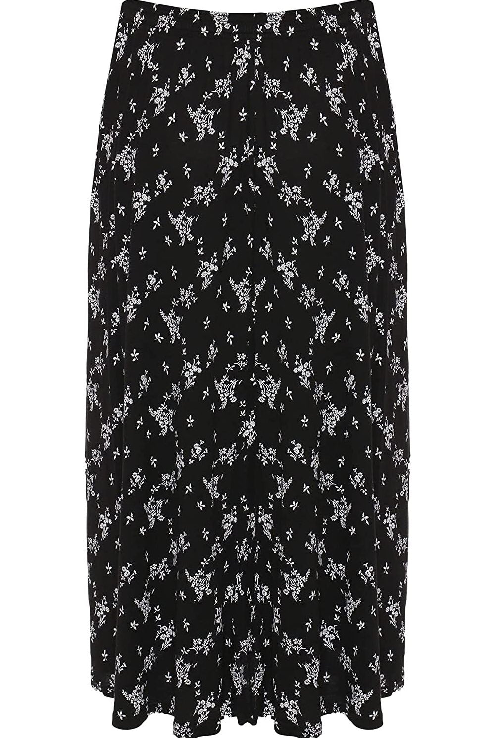 Leafy Print Midi Skirt Skirt WearAll