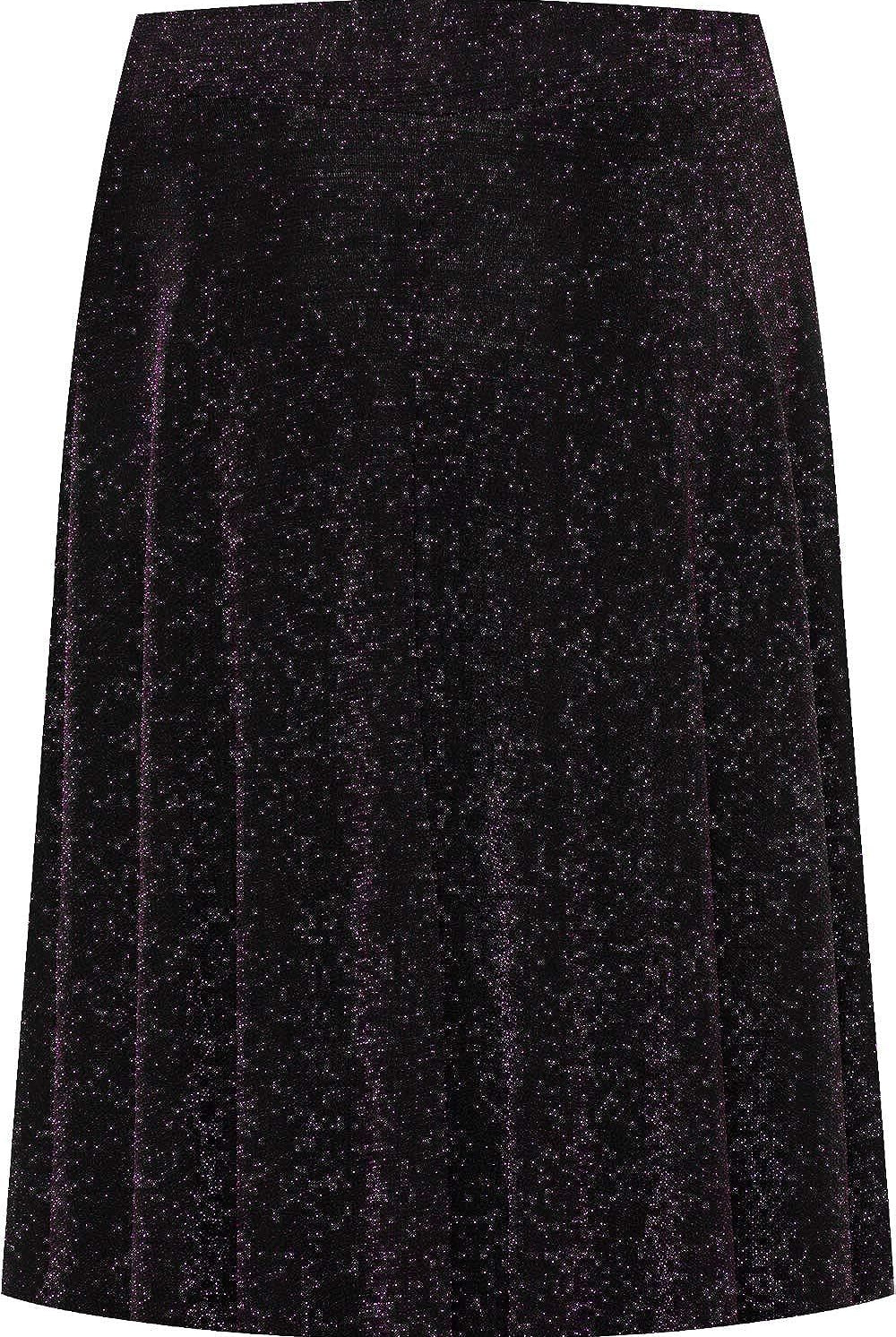 Lurex Glitter Sparkle Flared Swing Skirt Skirt WearAll
