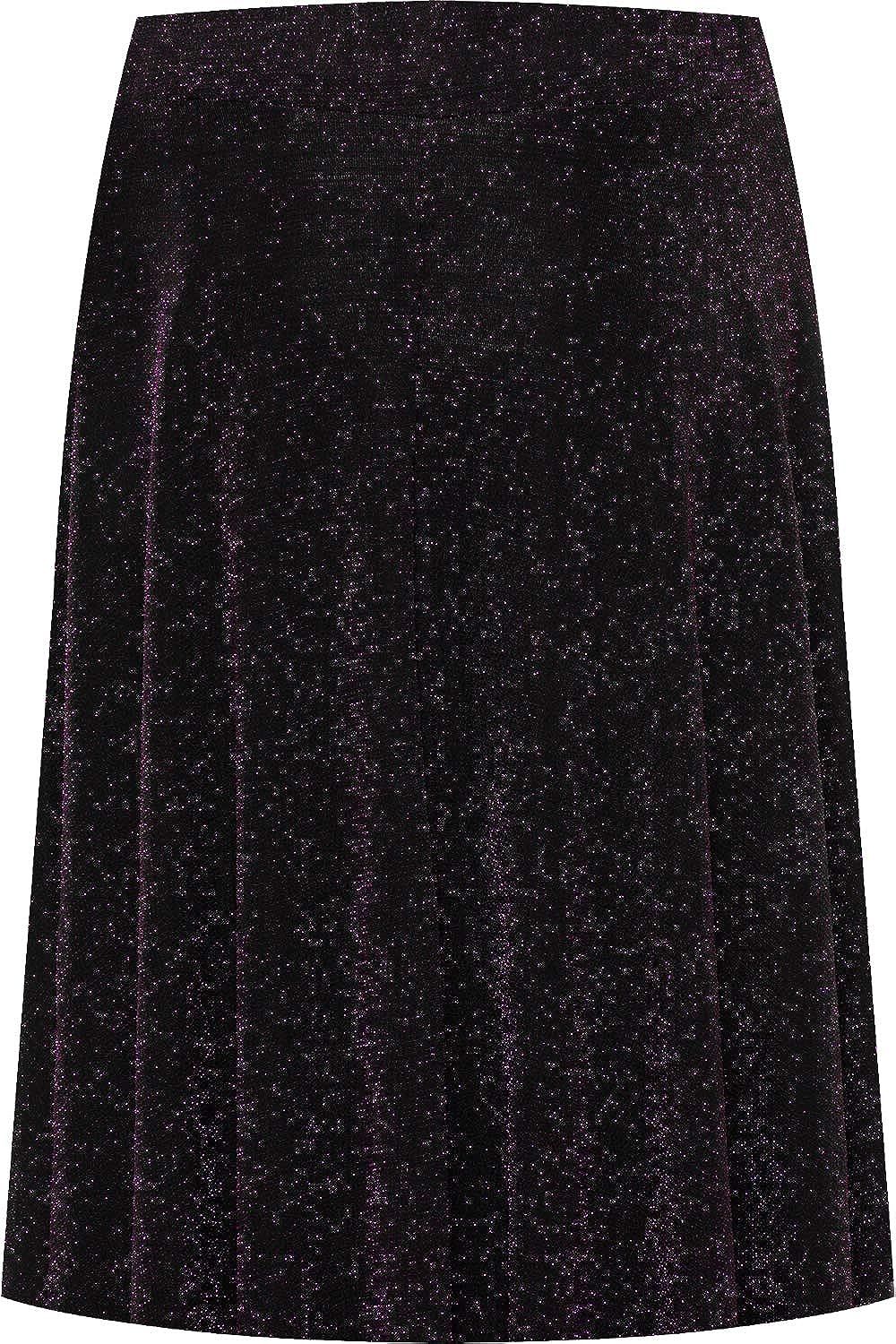 Lurex Glitter Sparkle Flared Swing Skirt Skirt WearAll