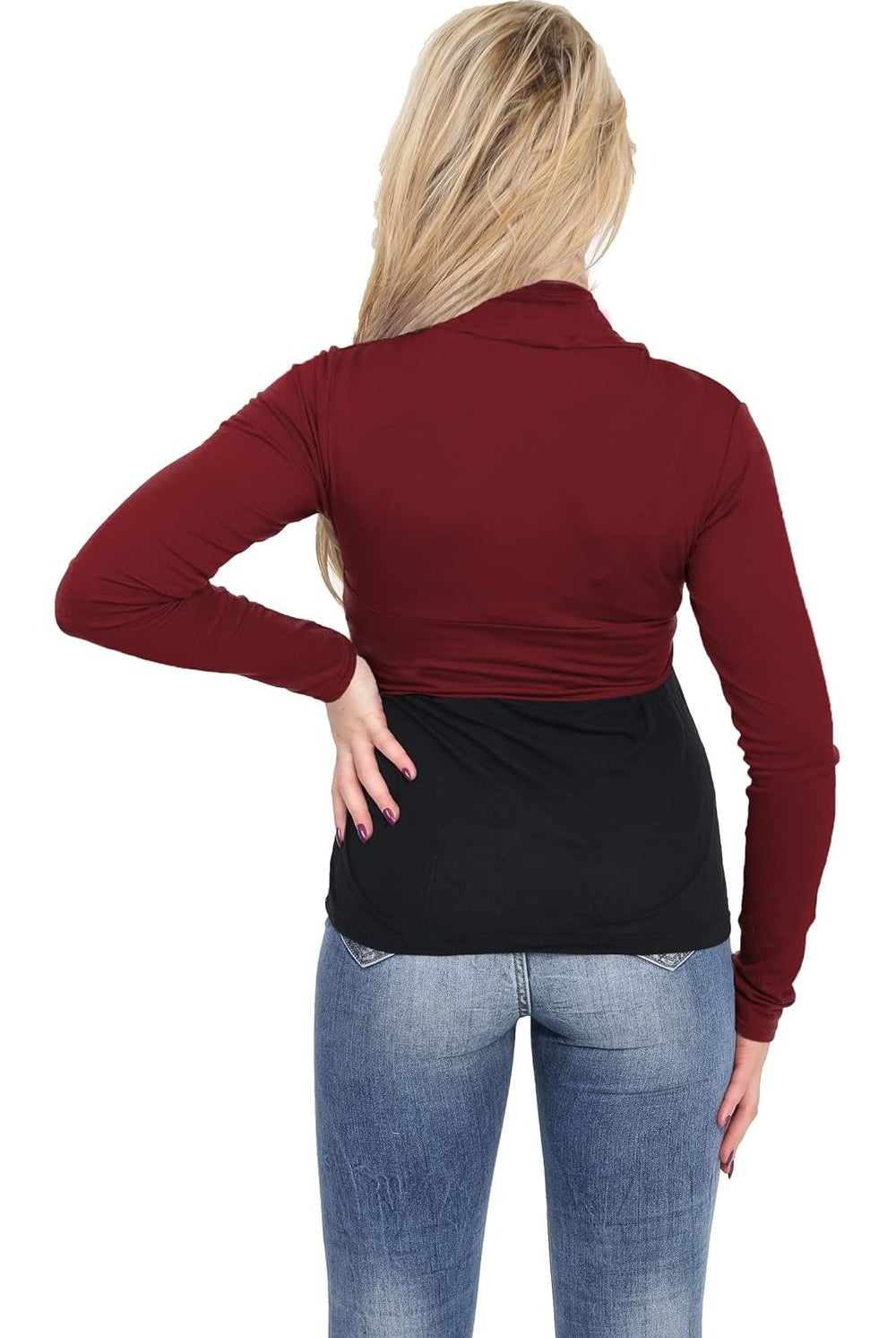 Long Sleeve Crop Bolero Shrug Tops WearAll