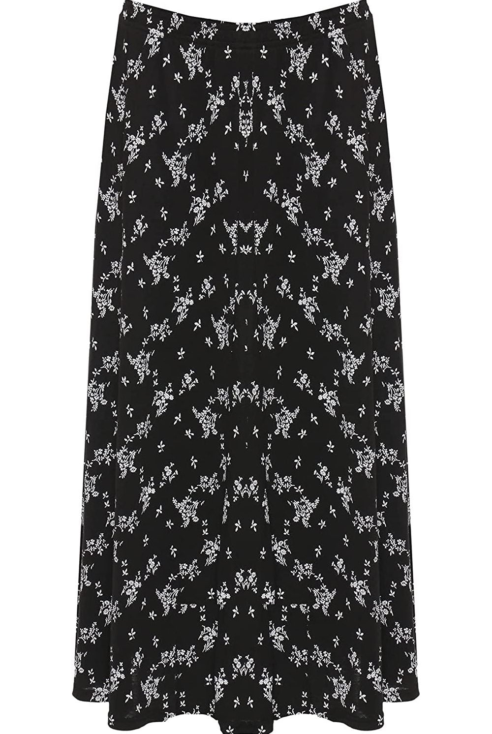 Leafy Print Midi Skirt Skirt WearAll