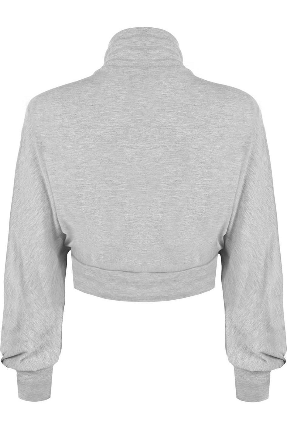 Plus Size Long Sleeve Batwing Shrug Tops WearAll