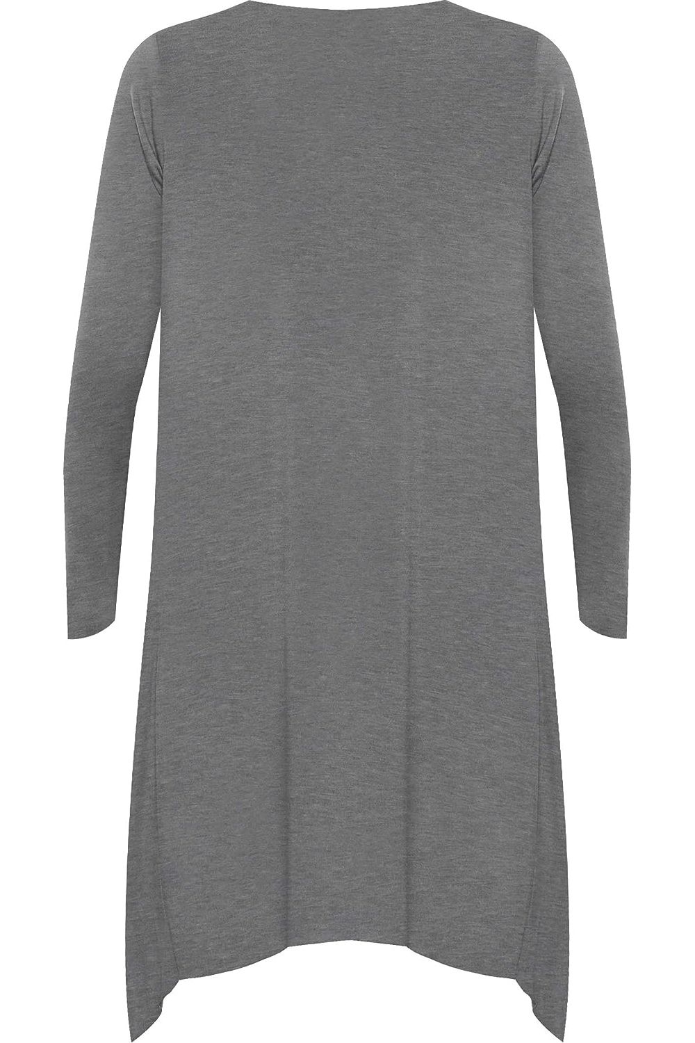 Open Front Hanky Hem Longsleeve Cardigan cardigan WearAll