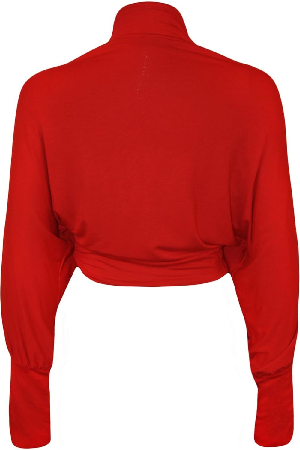 Plus Size Long Sleeve Batwing Shrug Tops WearAll