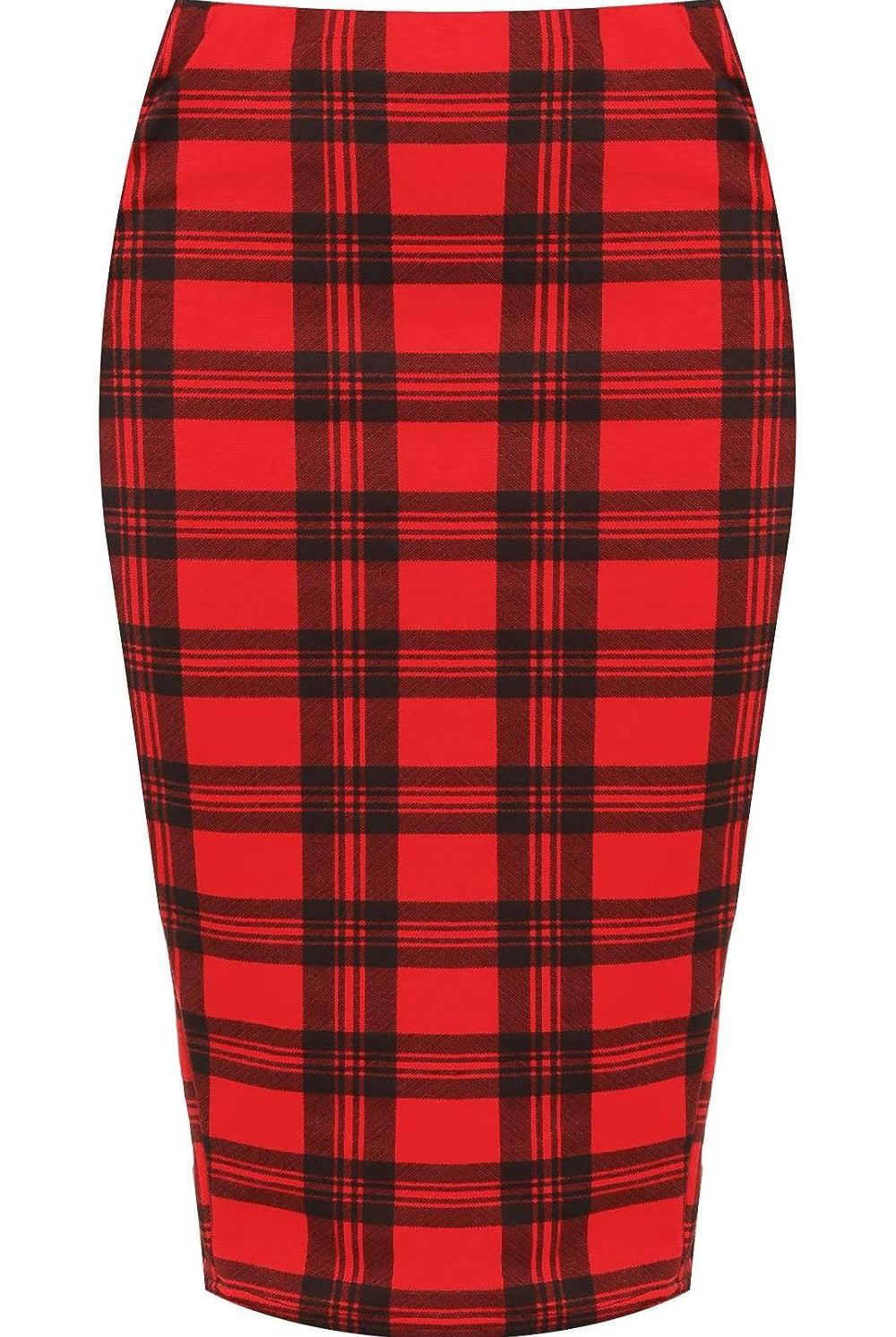 Tartan Check Print Midi Skirt Skirt WearAll
