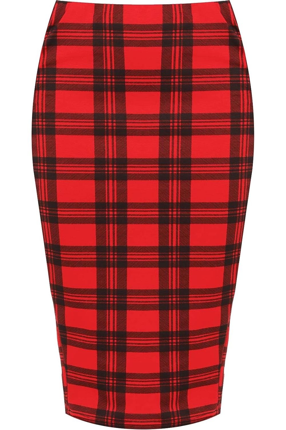 Tartan Check Print Midi Skirt Skirt WearAll