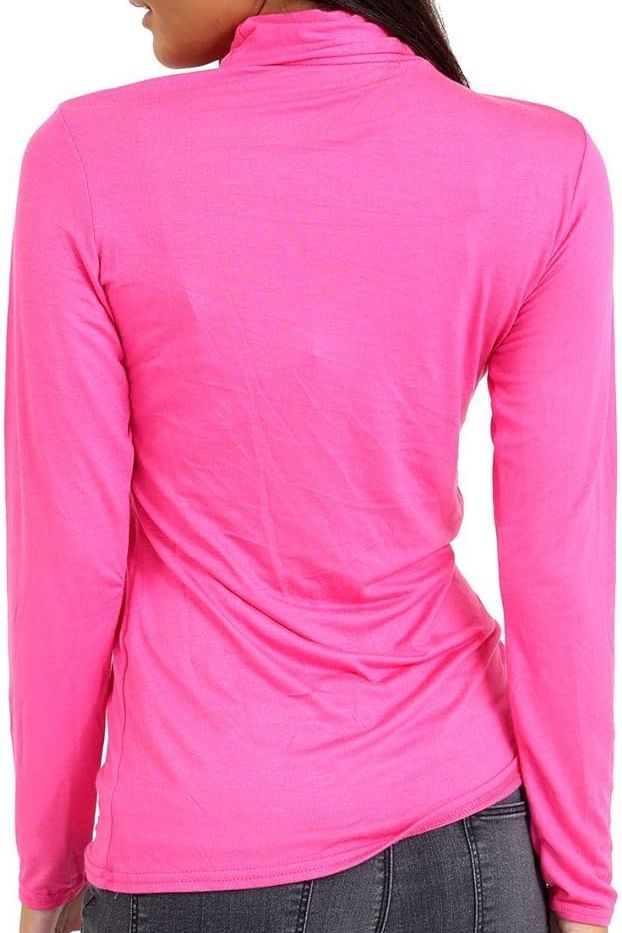 Turtle Neck Long Sleeve Top Tops WearAll