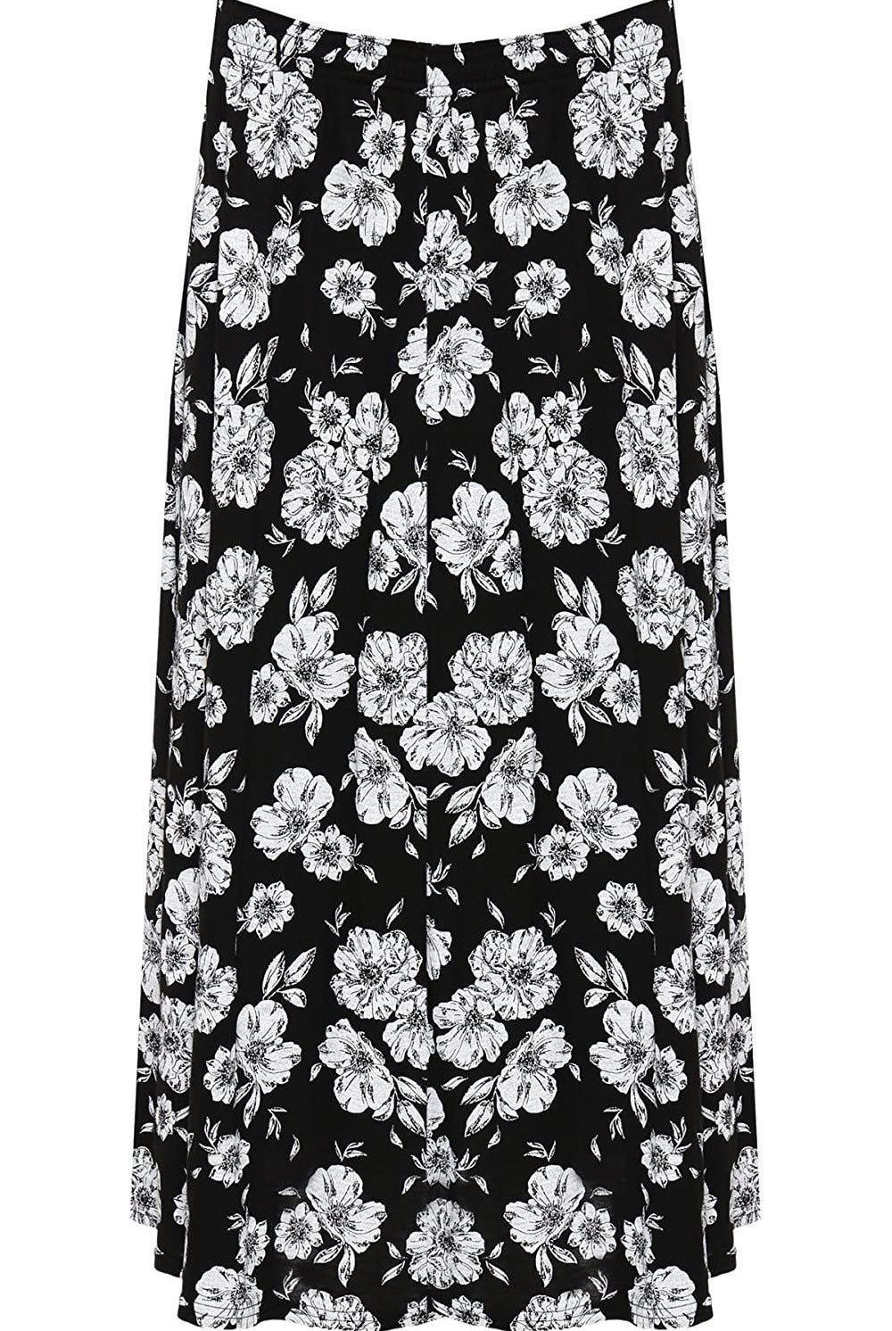 Floral Print Midi Skirt Skirt WearAll