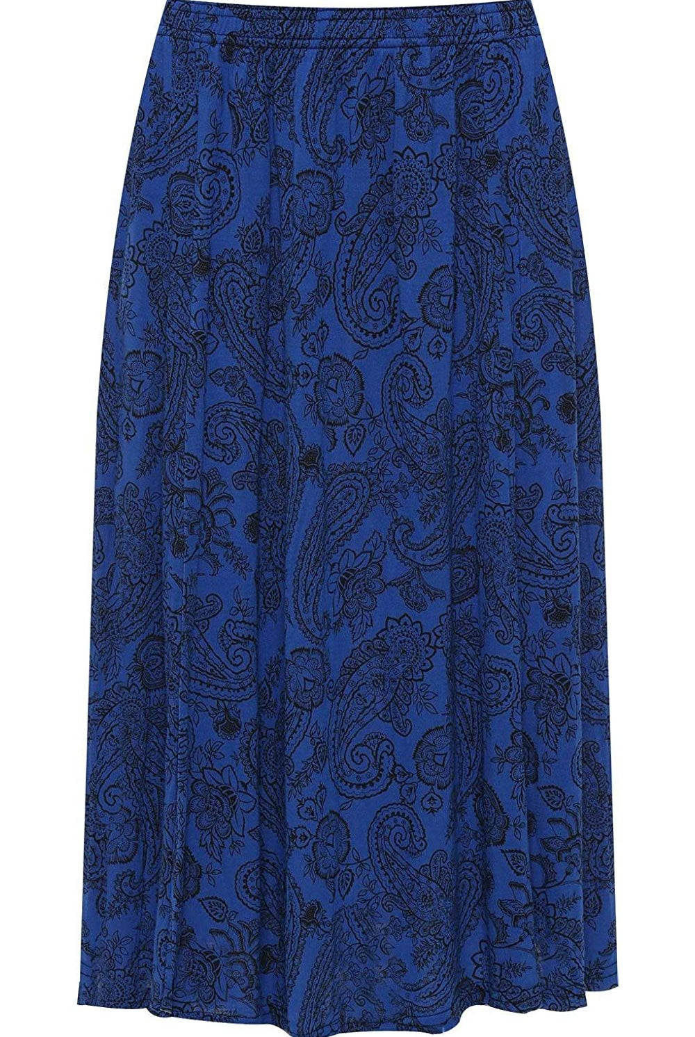 Paisley Royal Print Midi Skirt Skirt WearAll