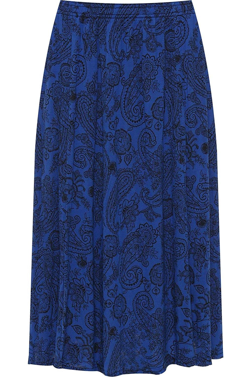 Paisley Royal Print Midi Skirt Skirt WearAll