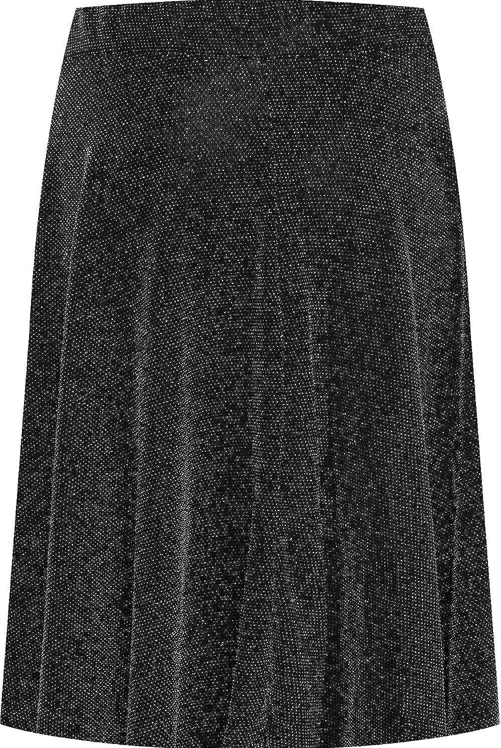 Lurex Glitter Sparkle Flared Swing Skirt Skirt WearAll