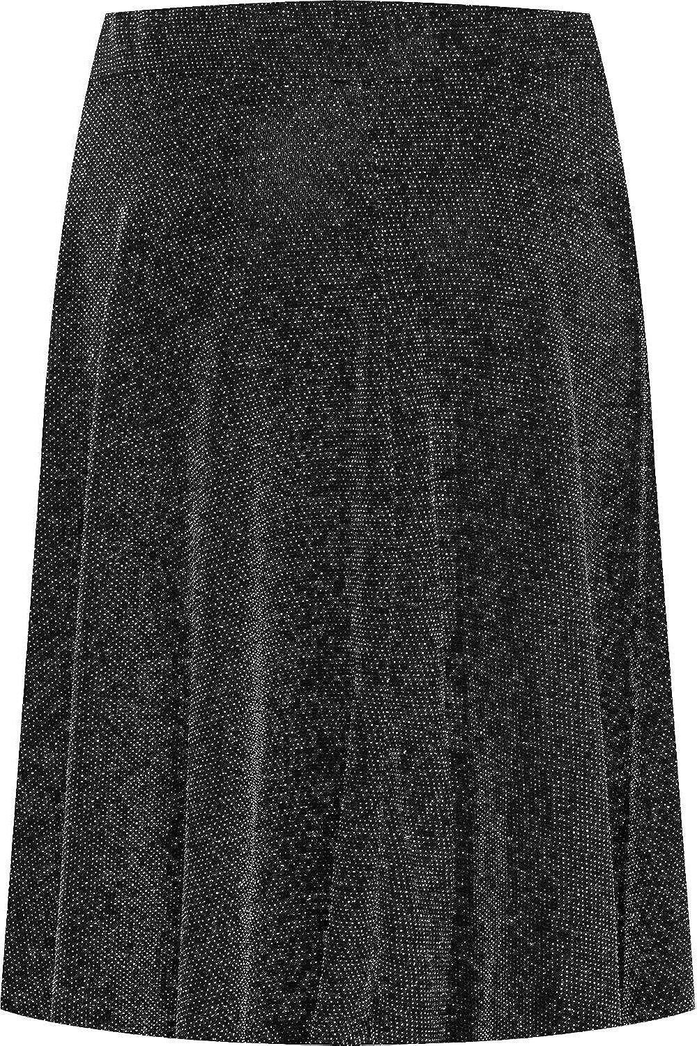 Lurex Glitter Sparkle Flared Swing Skirt Skirt WearAll