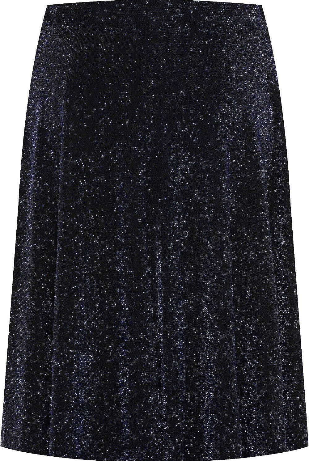 Lurex Glitter Sparkle Flared Swing Skirt Skirt WearAll