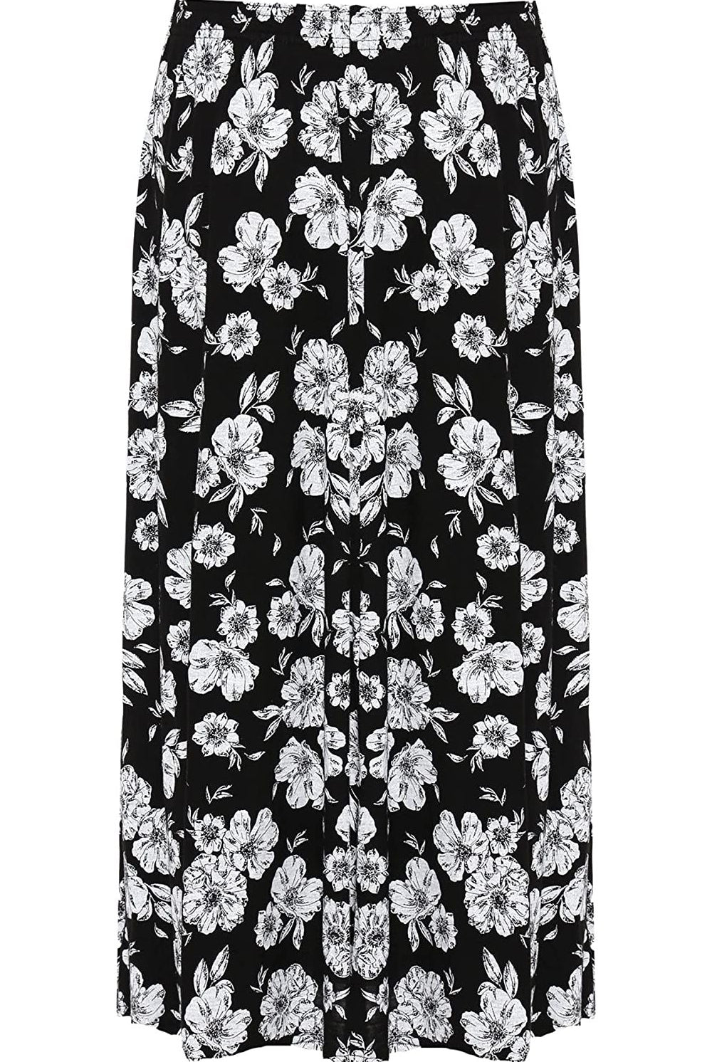 Floral Print Midi Skirt Skirt WearAll