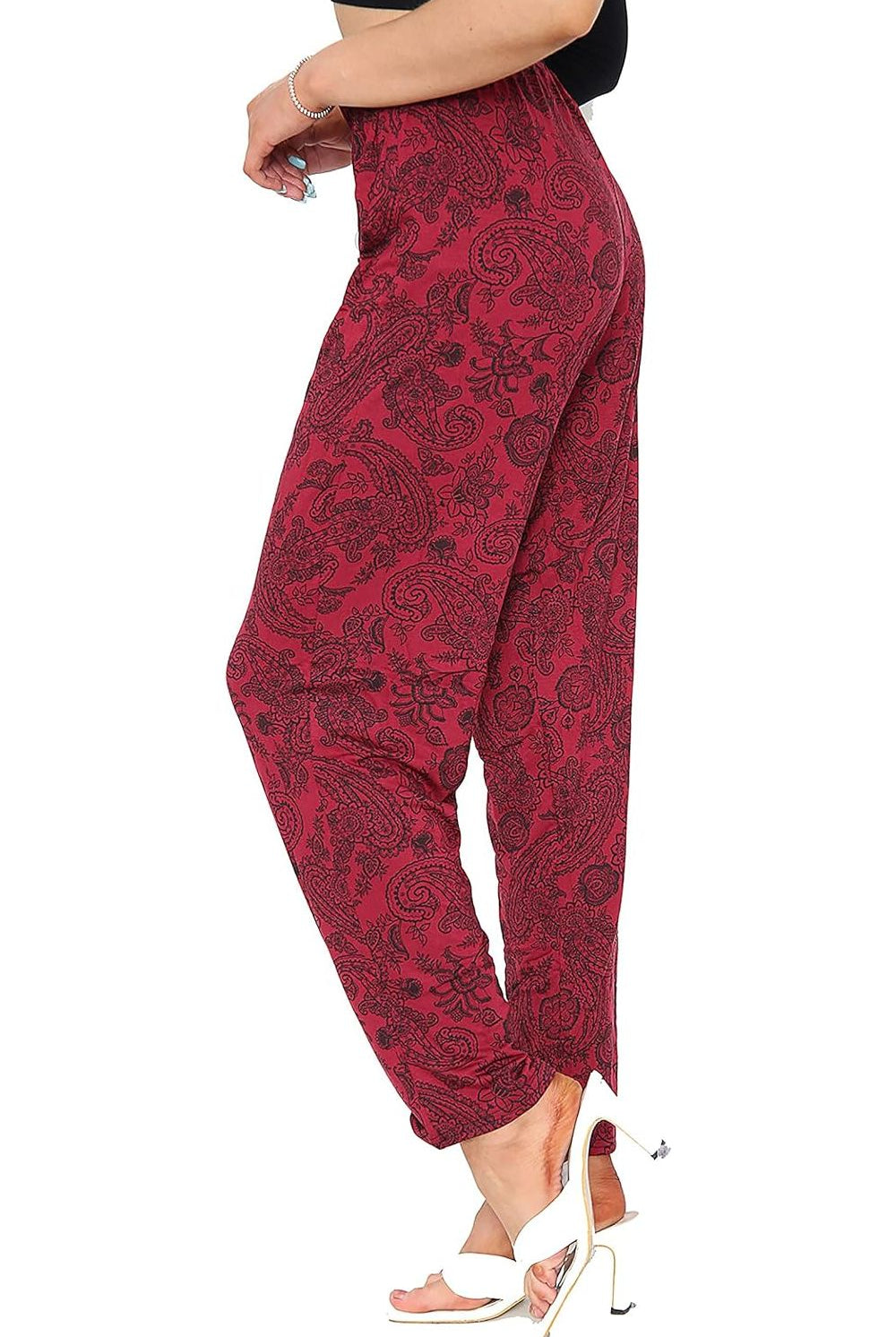 Paisley Print Full Length Trouser Trousers WearAll