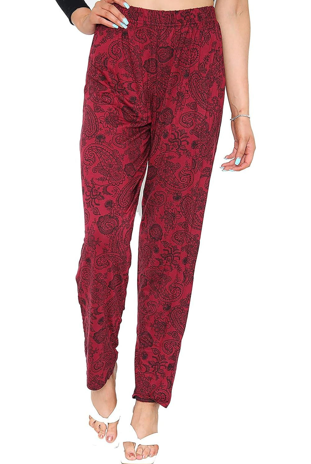 Paisley Print Full Length Trouser Trousers WearAll
