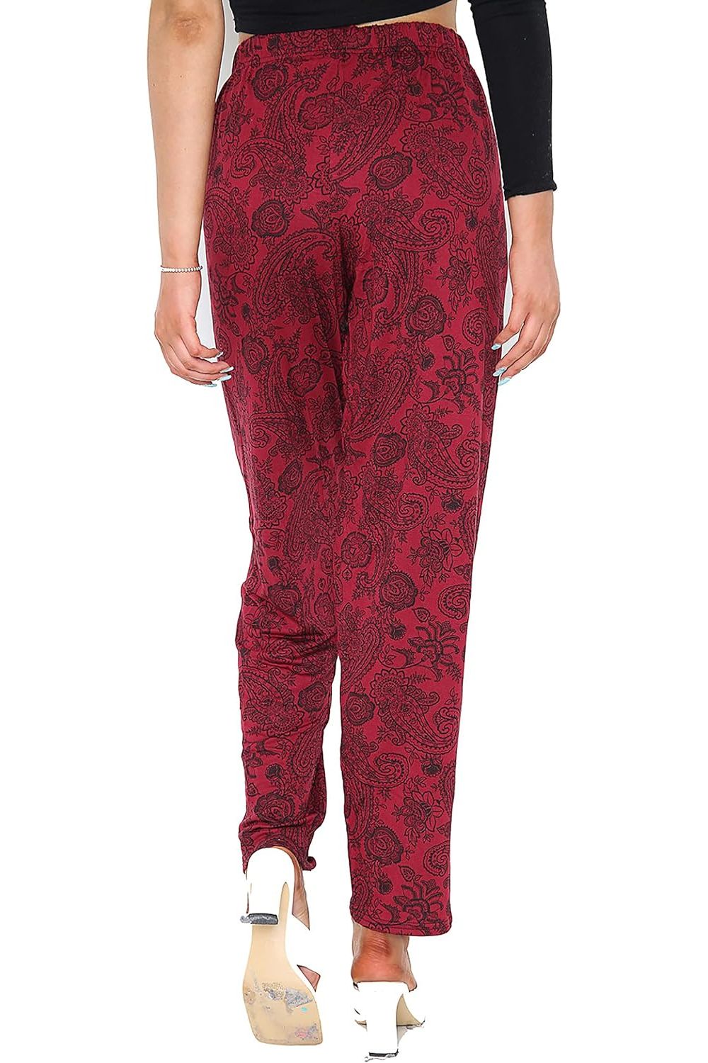 Paisley Print Full Length Trouser Trousers WearAll