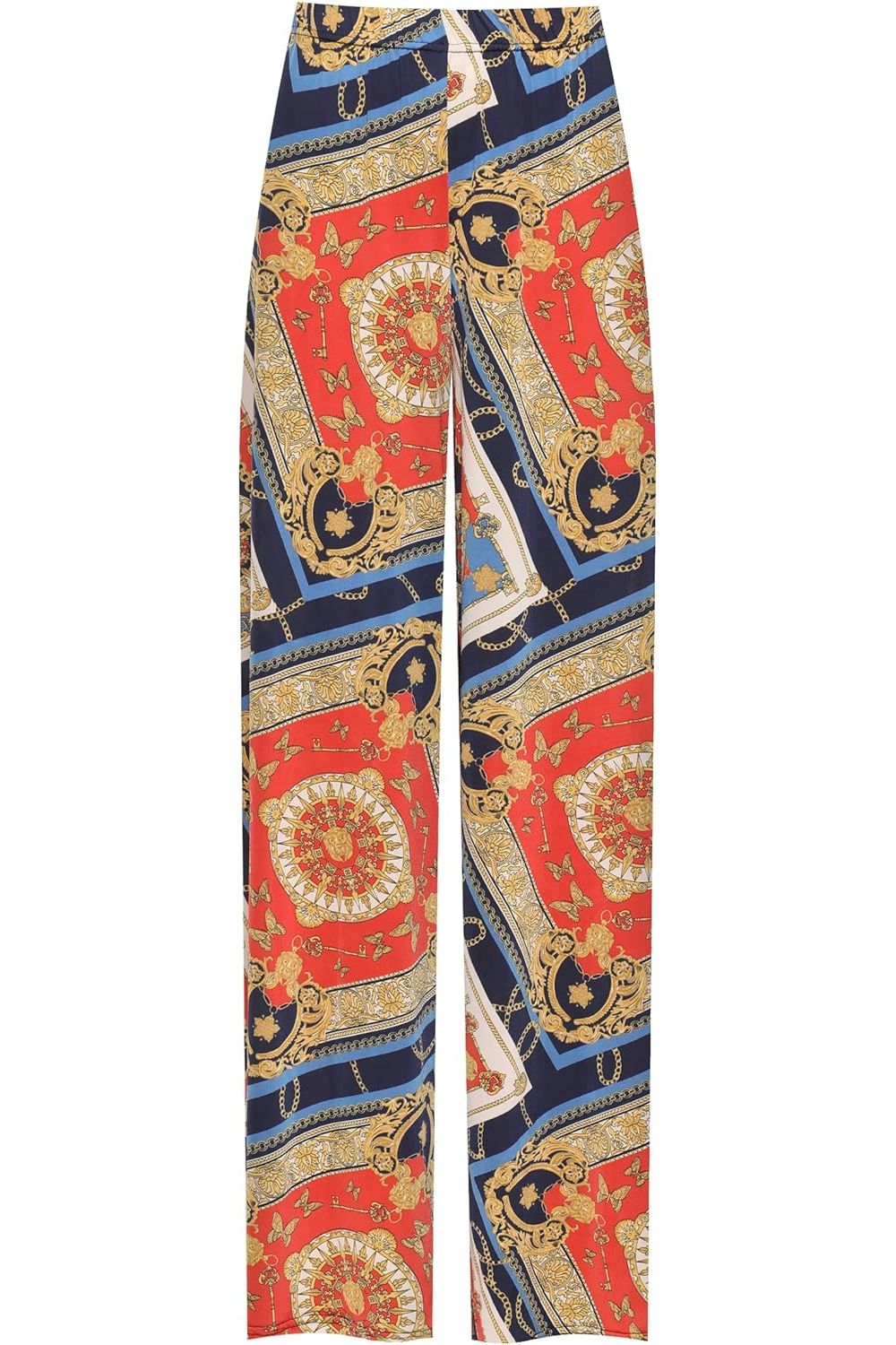 Baroque Paisley Print Palazzo Trouser Palazzo WearAll