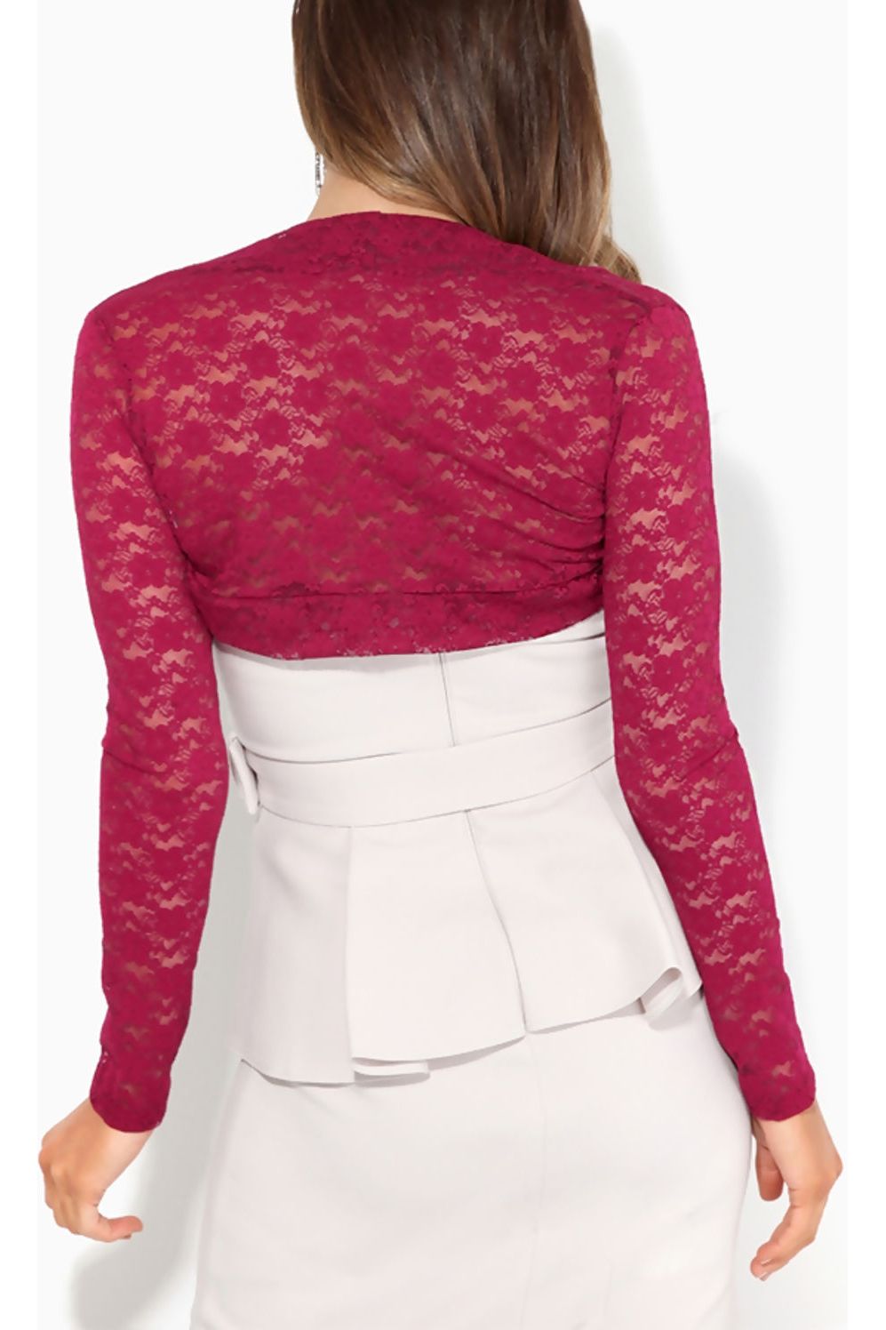 Cropped Lace Bolero Shrug Tops WearAll