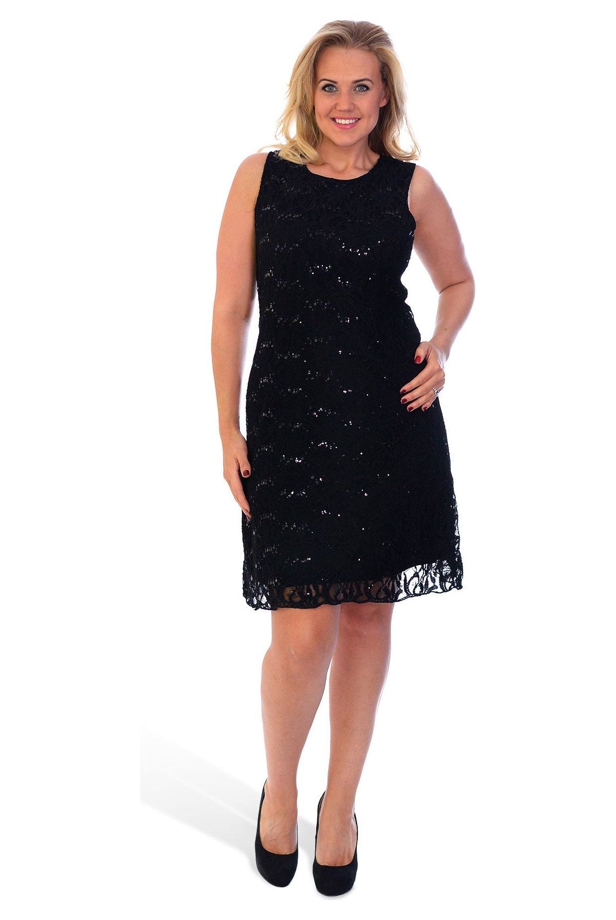 Flapper Lace Dress Dress WearAll