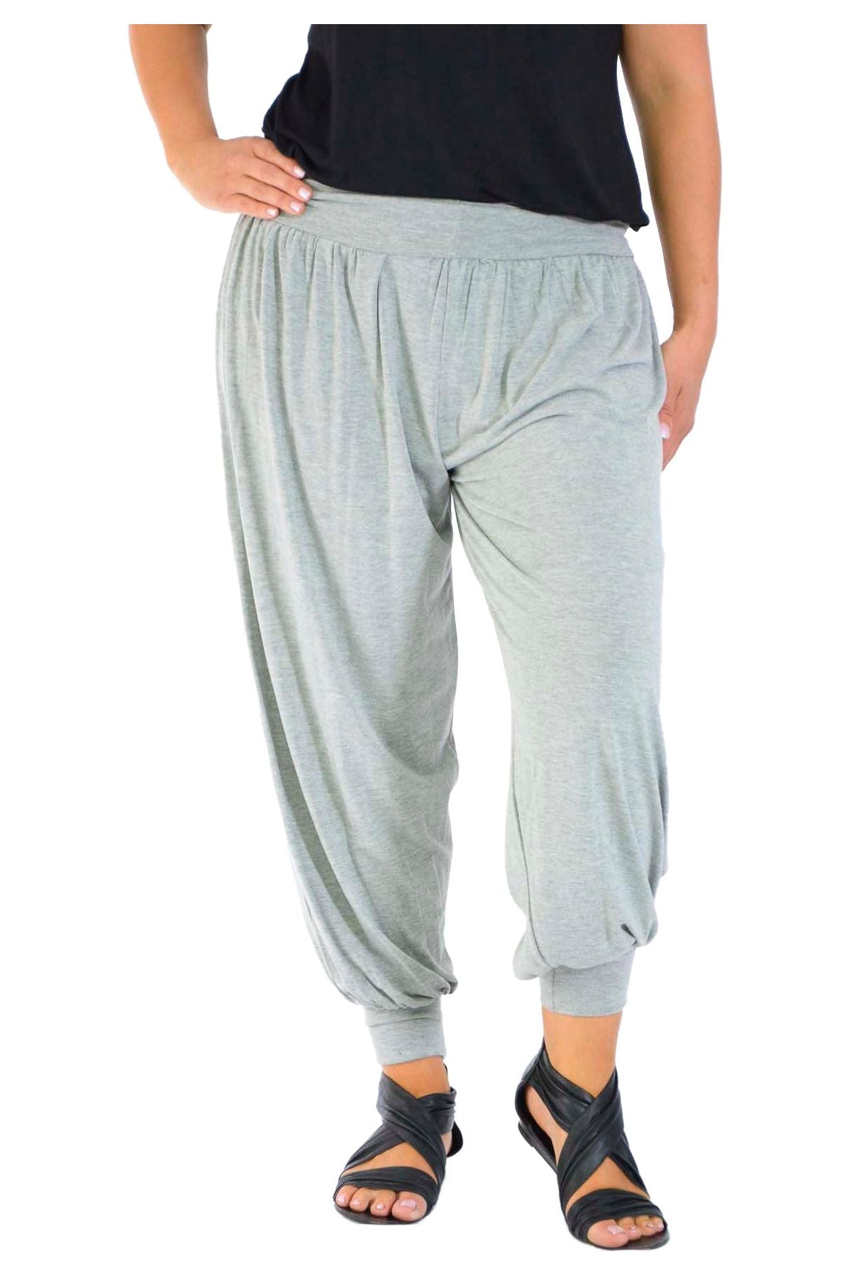 Plus Size Harem Trousers Full Length Trousers WearAll