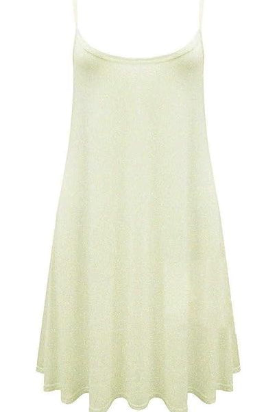 Thin Strap Plain Tank Top